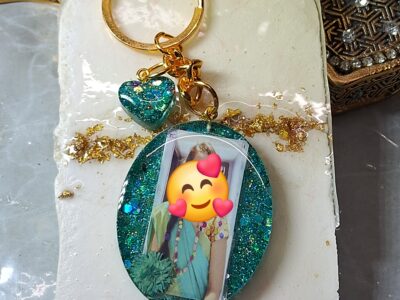 Resin keychains