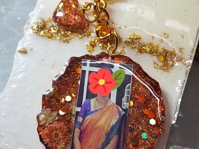 Resin keychains