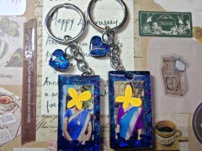 Resin keychains