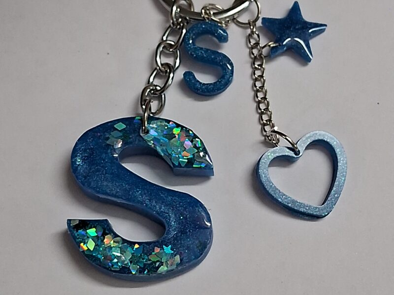 Resin keychains