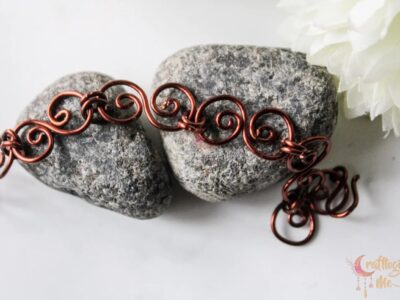 Simple S swirl bracelet