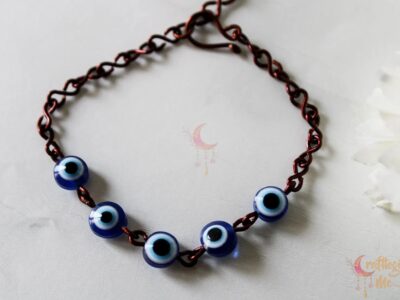 Multi Evil Eye beads bracelet