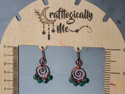 Agate Swirl Earrings