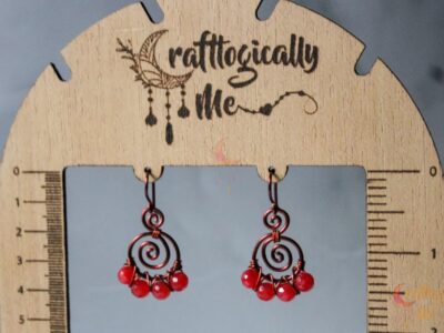 Agate Swirl Earrings