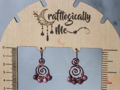 Agate Swirl Earrings