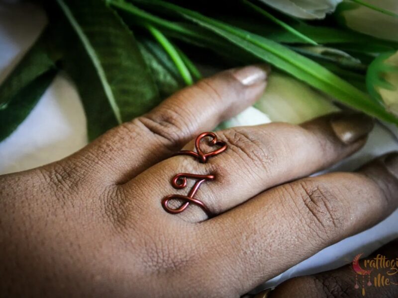 Alphabet Ring (Adjustable)