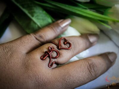 Alphabet Ring (Adjustable)