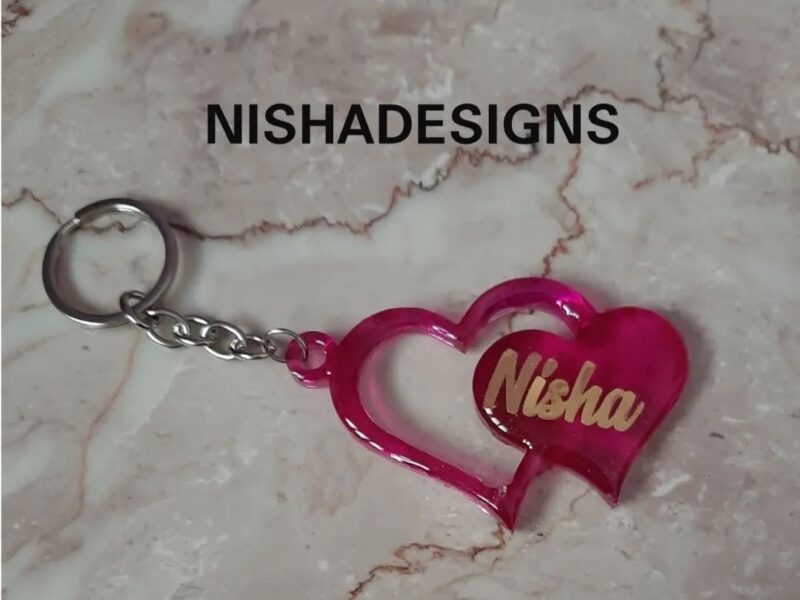 Customized name keychain