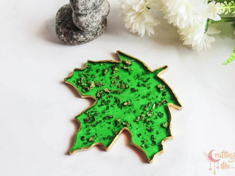 Leaf coaster - set of 3