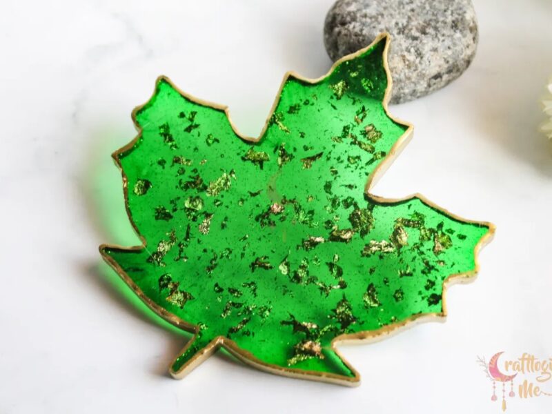 Leaf coaster - set of 3