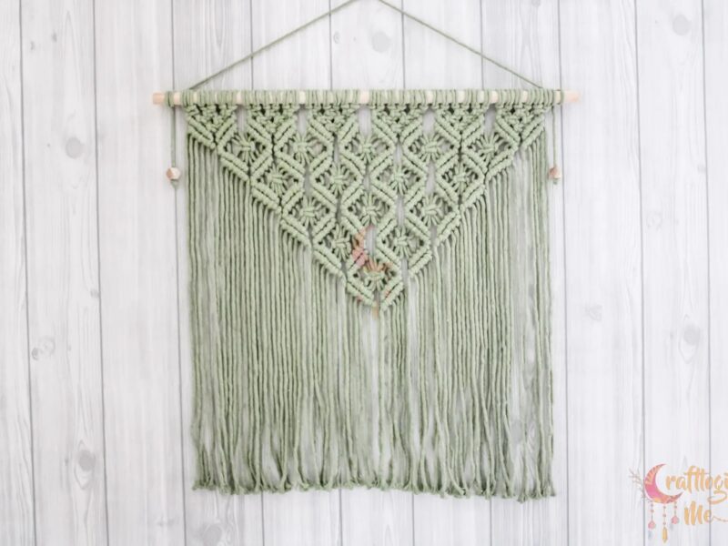 Vines macrame wall hanging