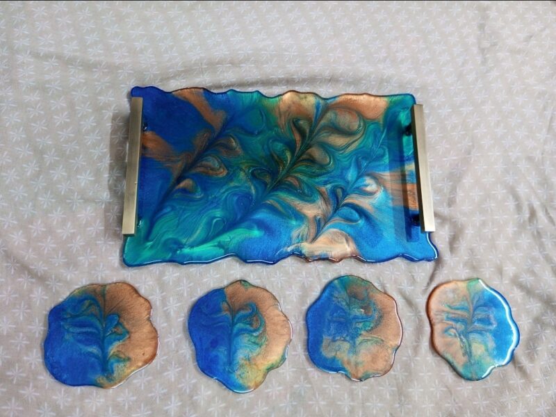 Resin trays