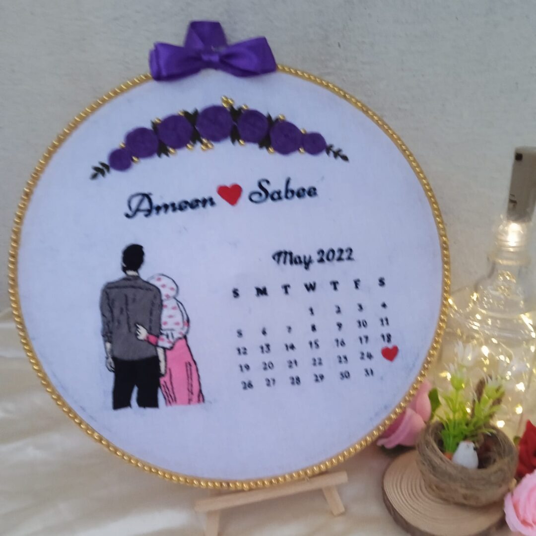 customized embroidery hoop