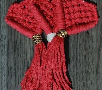 Macramé Keychain Set Of 3