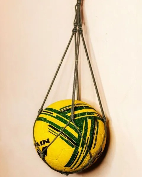 Macrame Sports Ball Hanger