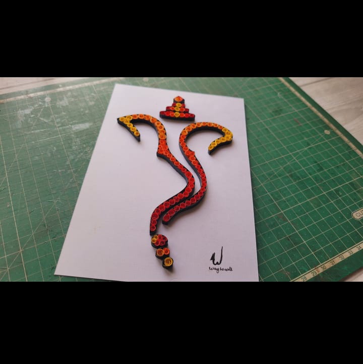 QUILLING GANESHA