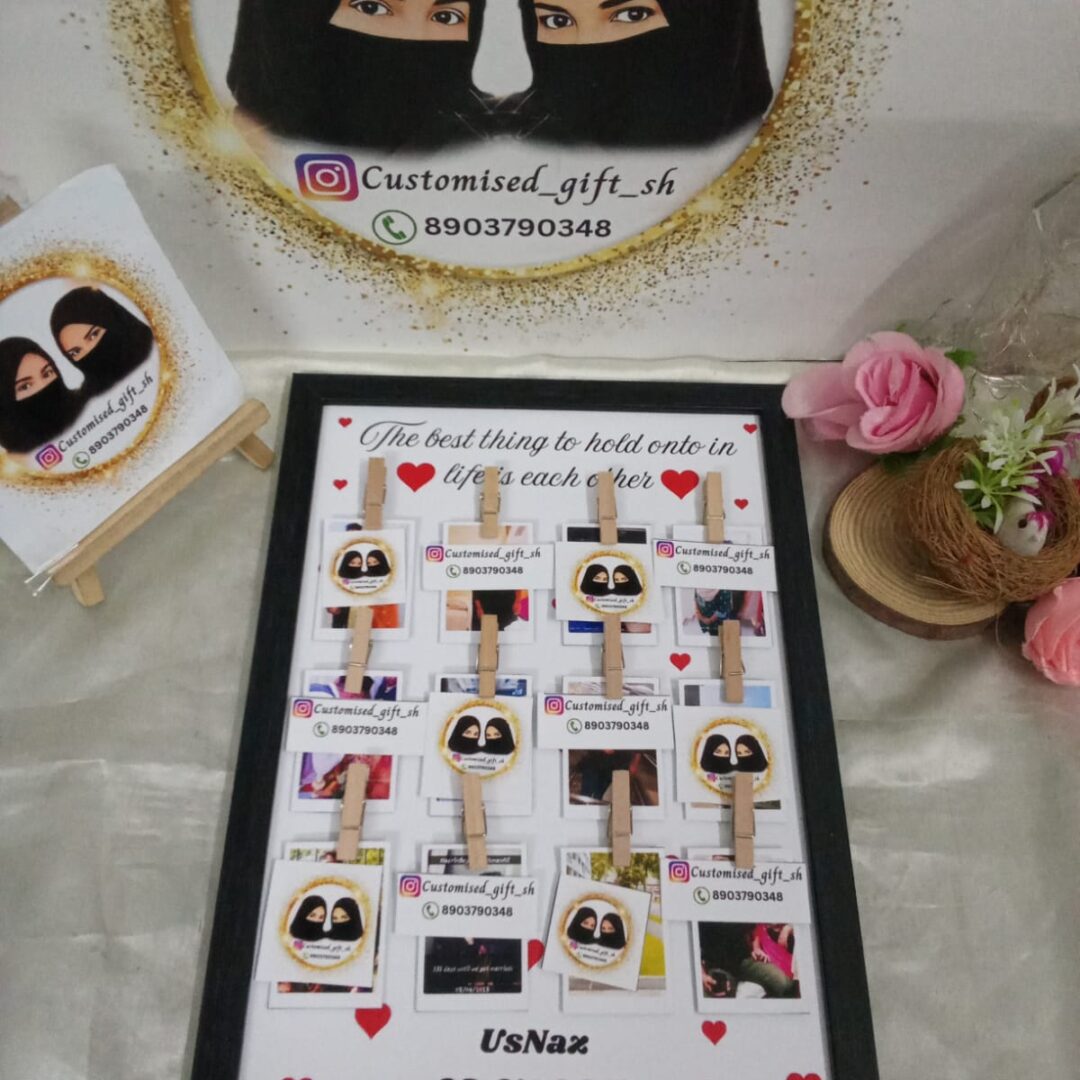 CUSTOMIZE CLIP PHOTO FRAME