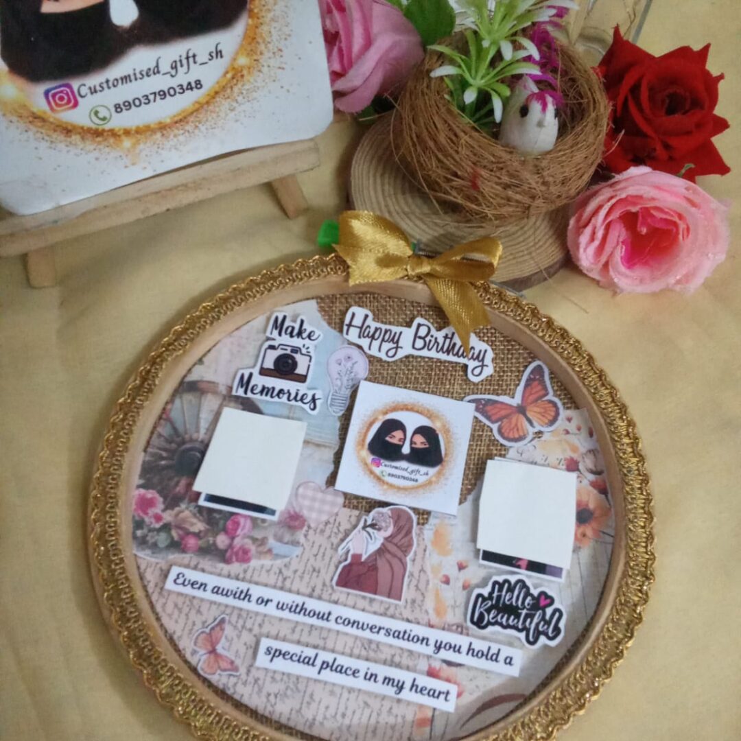 customized photo hoop