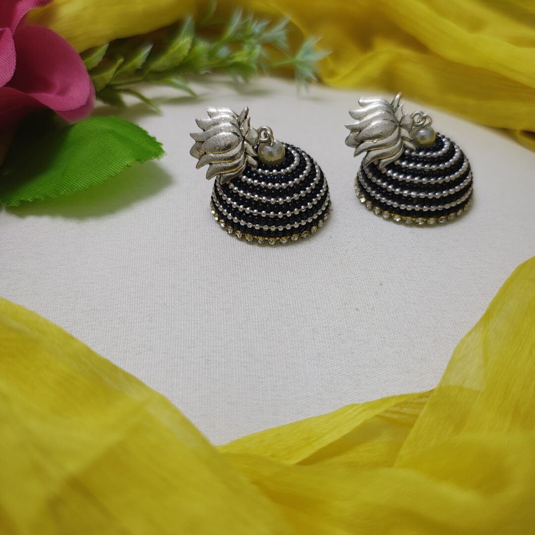 Silk Thread Jhumka